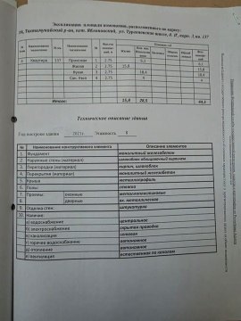 1-к квартира, 4/9 эт., 44м²
