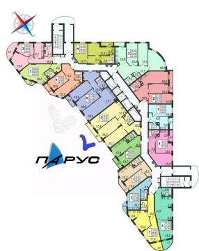 3-к квартира, 15/23 эт., 82м²