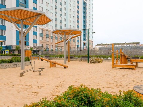 1-к квартира, 6/25 эт., 45м²
