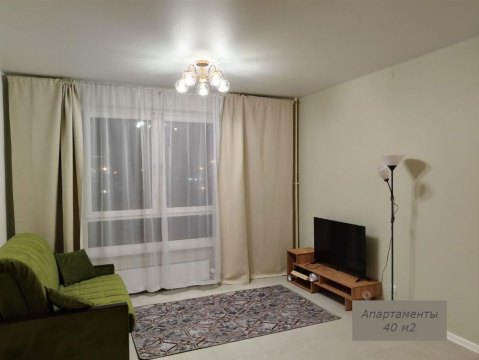 1-к квартира, 3/21 эт., 40м²