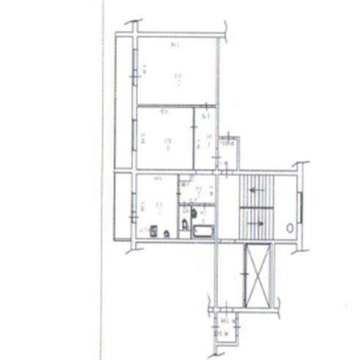 2-к квартира, 4/10 эт., 53м²