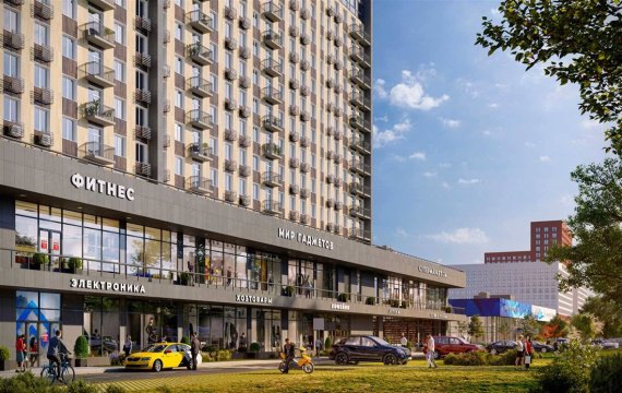 1-к квартира, 6/18 эт., 30м²