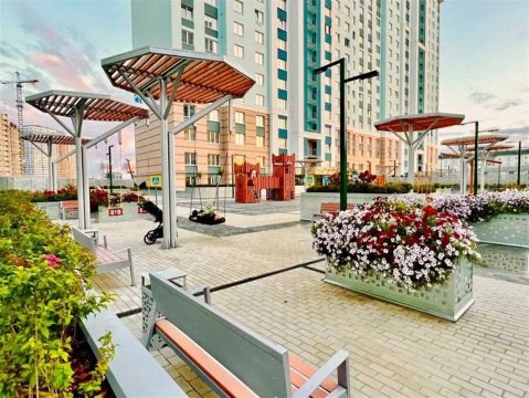 2-к квартира, 20/25 эт., 65м²