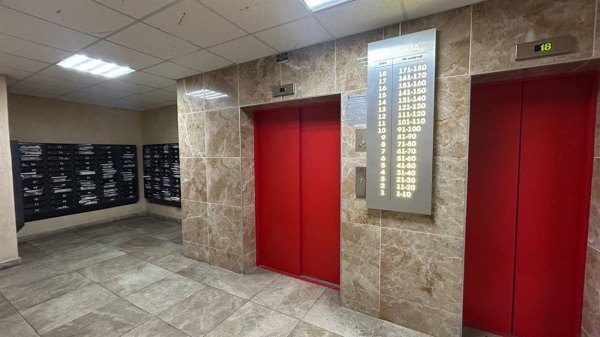 1-к квартира, 18/18 эт., 45м²